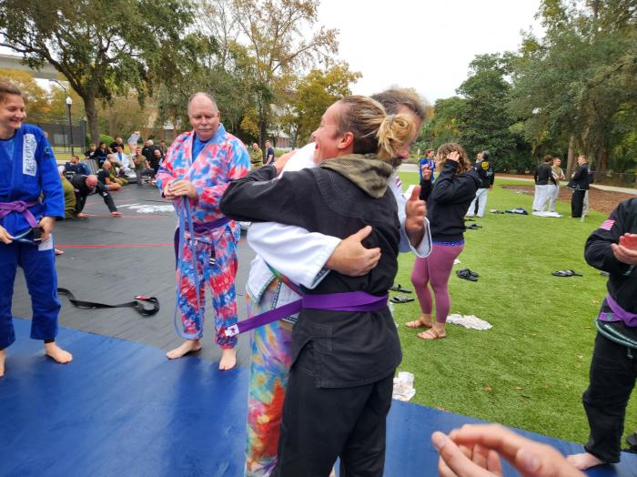 Purple belt · November 11, 2023 · Promoted by Scott Devine