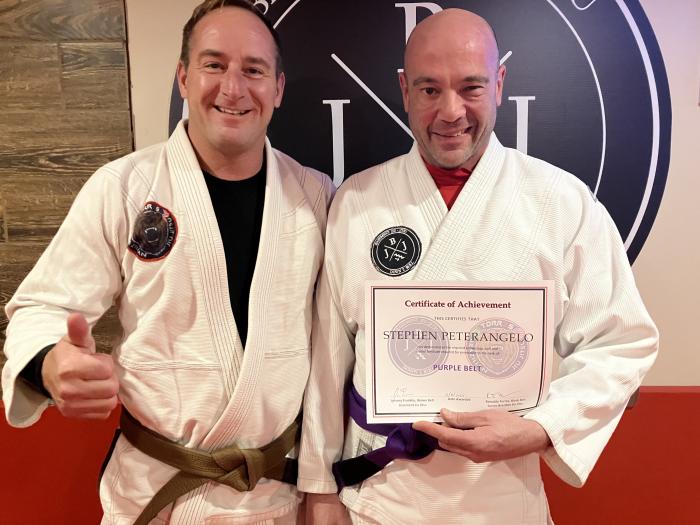 Purple belt · November 8, 2023 · Promoted by Jeremy Franklin