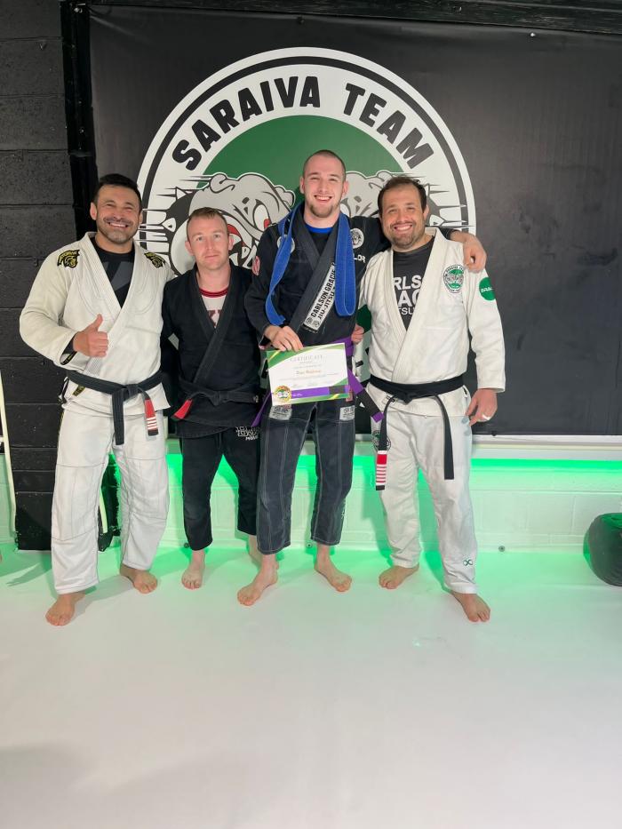 Purple belt · November 4, 2023 · Promoted by Henrique Saraiva
