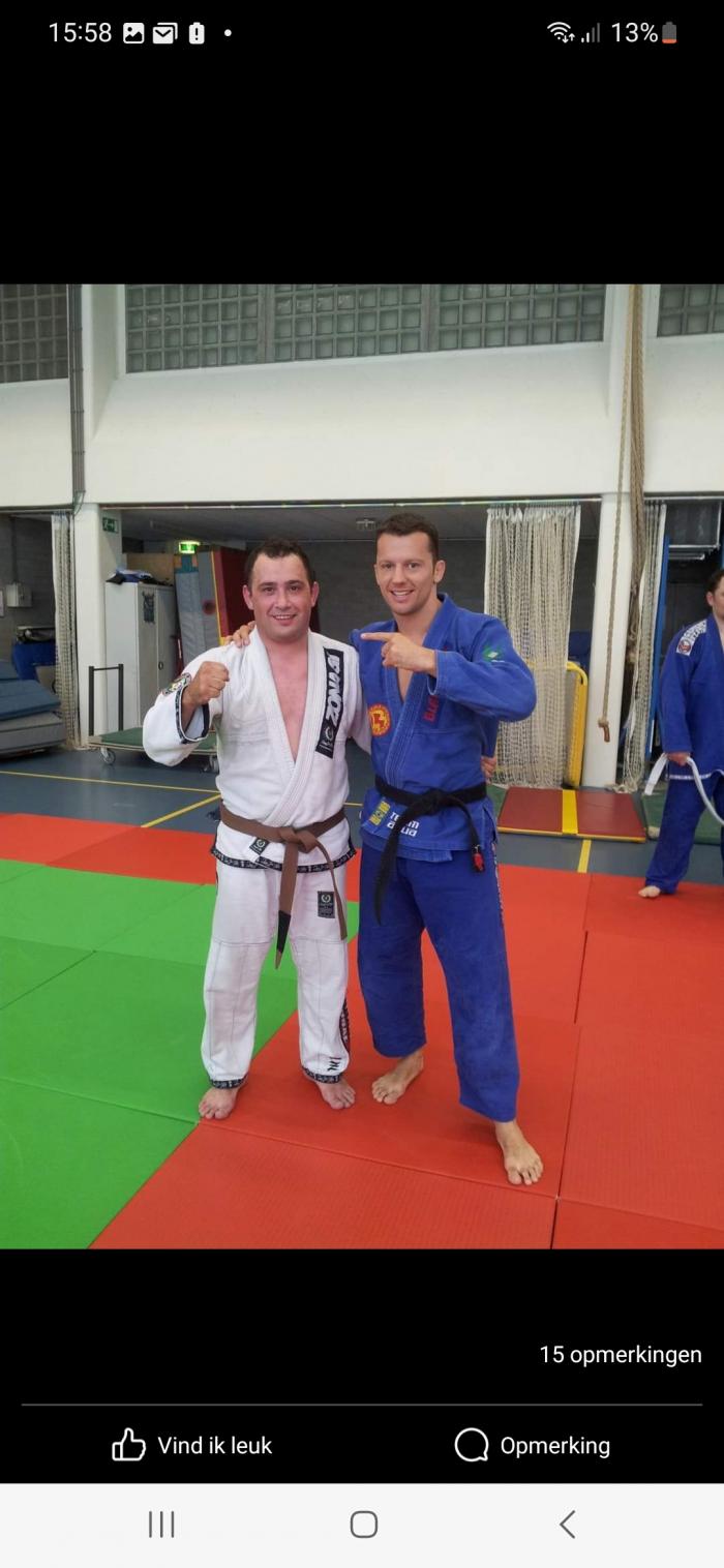 Brown belt · September 1, 2013 · Promoted by Remco van Baardewijk