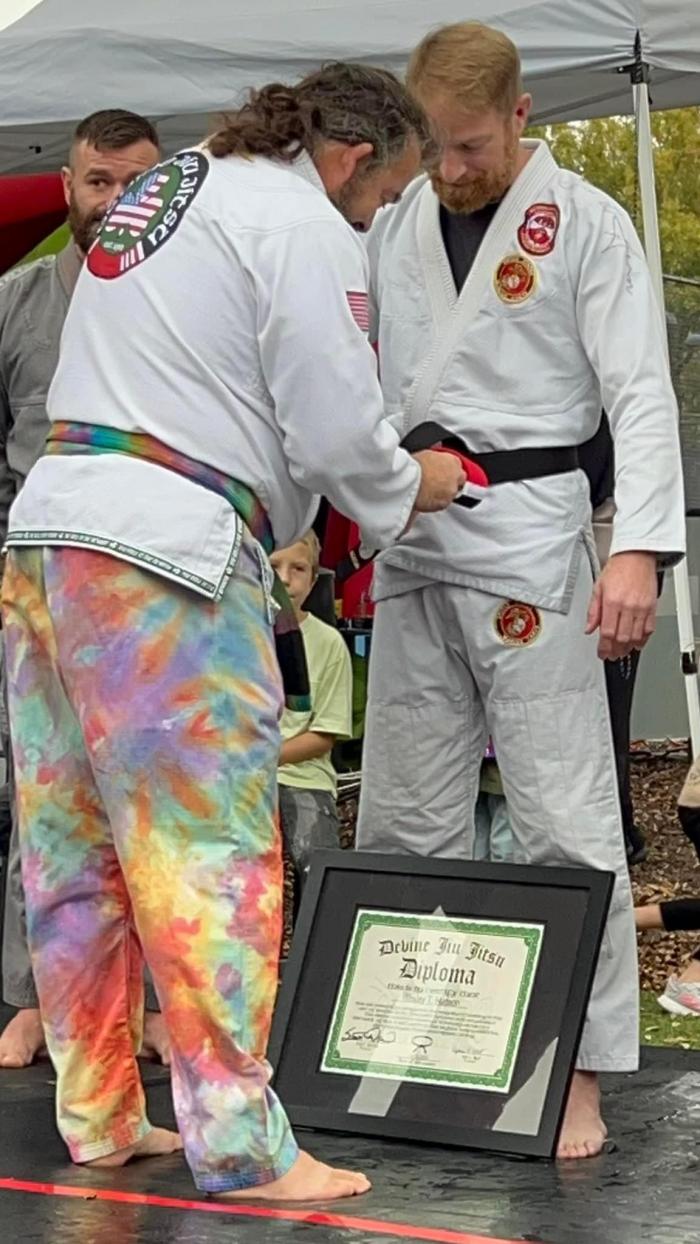 Black belt · November 11, 2023 · Promoted by Scott Divine