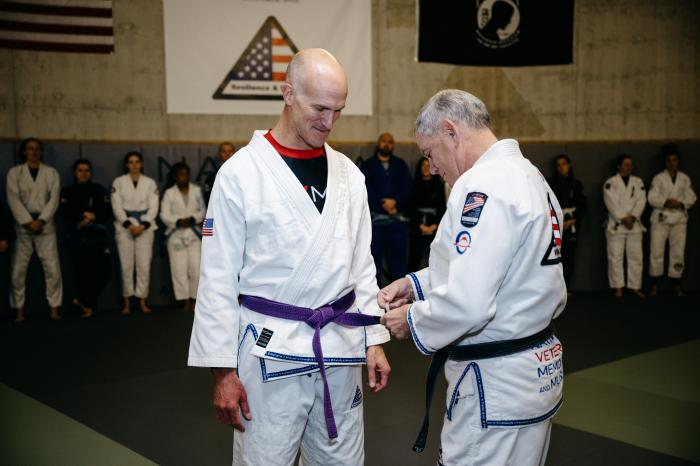 Purple belt · April 2, 2022 · Promoted by Michael Ferriter