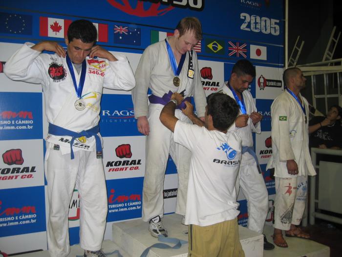 Purple belt · August 27, 2005 · Promoted by Felipe Costa