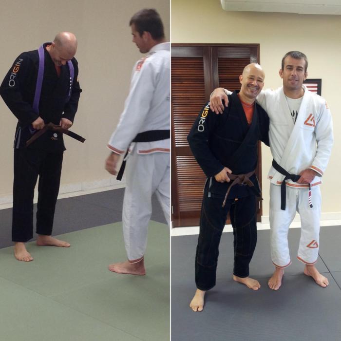 Brown belt · September 4, 2014 · Promoted by Romulo Reis