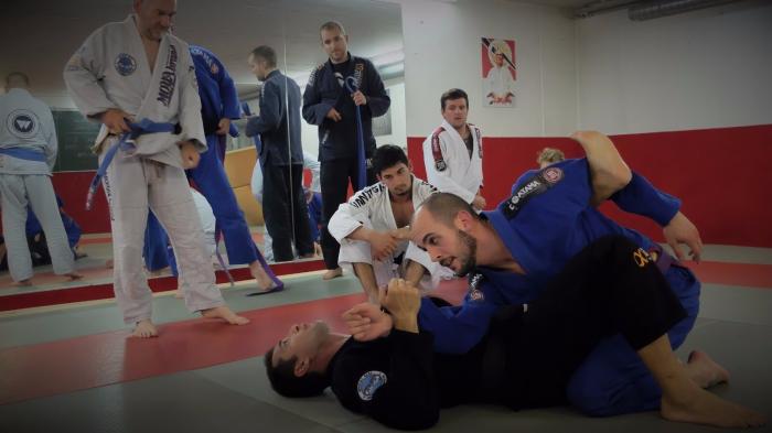 In trouble @ a seminar with Ben Hall (Carlson Gracie Melbourne)