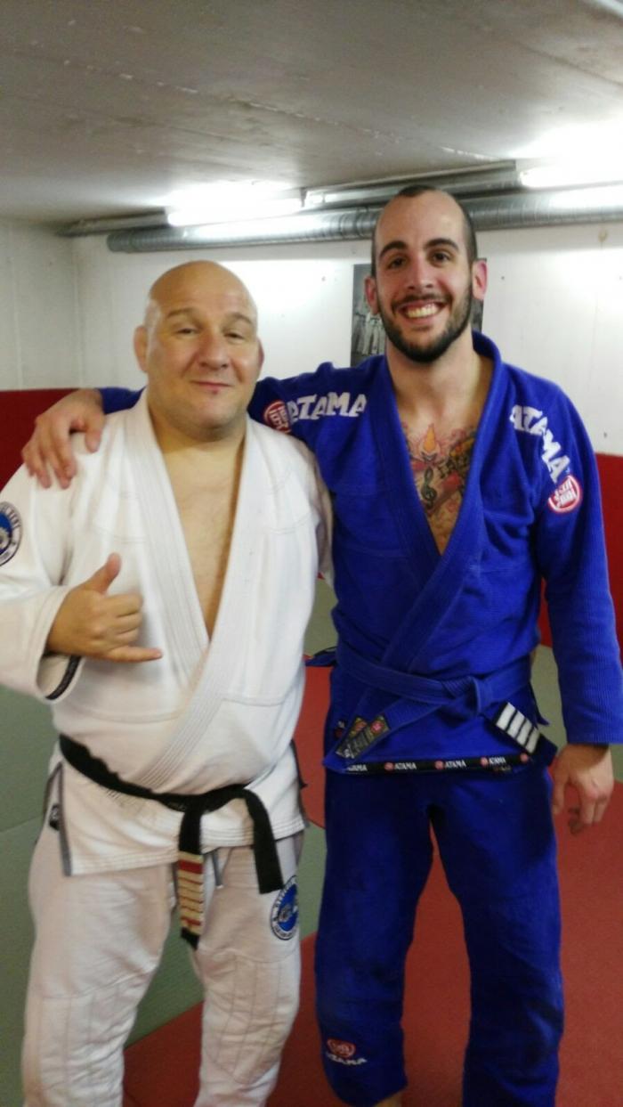 With Carlson Gracie Jr., around 2016