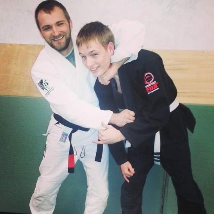 White belt days w/ Prof. Hope