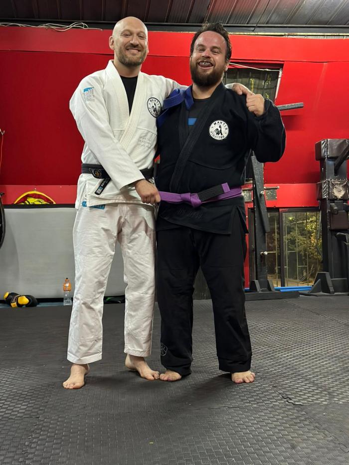 Purple belt · November 16, 2023 · Promoted by Felipe Blanc