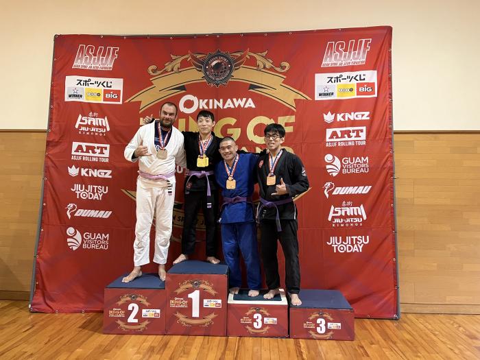 Okinawa King of the Island 2023, Adult/Gi Podium