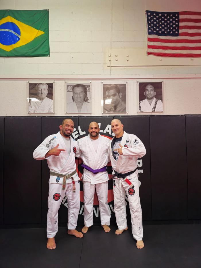 Purple belt · October 27, 2023 · Promoted by Gabriel Gladiator