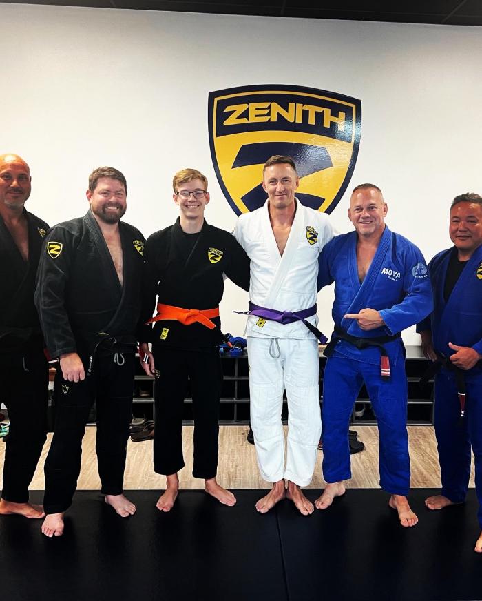 Purple belt · July 27, 2023 · Promoted by James Shook