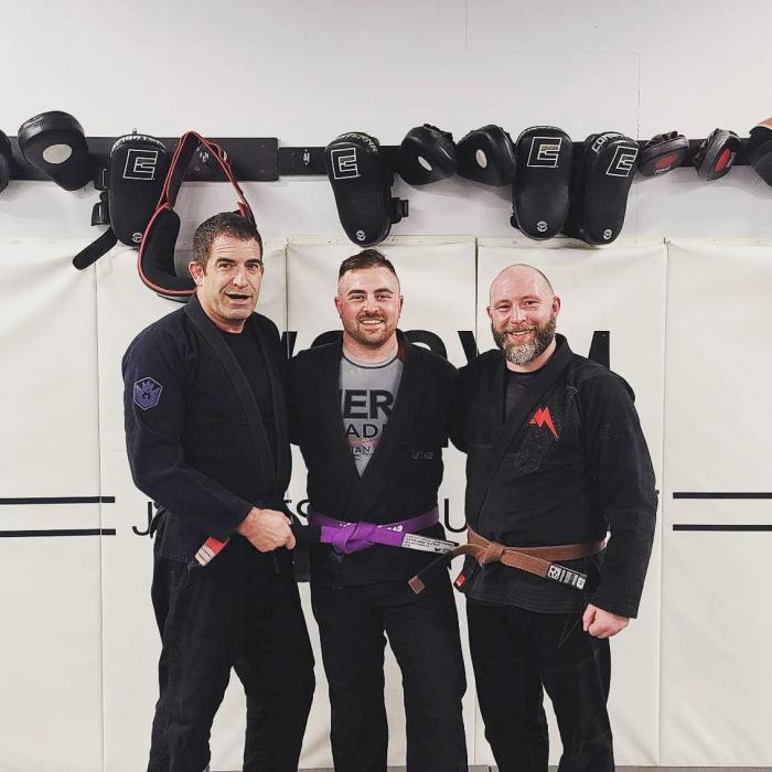 Purple belt · November 17, 2023 · Promoted by Stephane Gareau