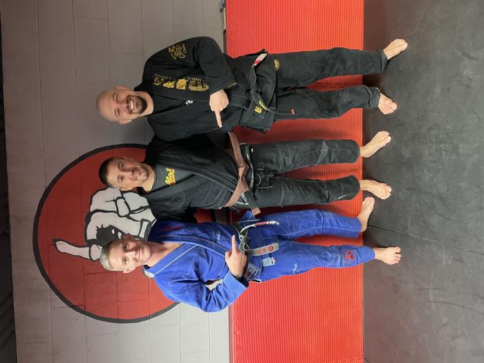 Brown belt · February 17, 2023 · Promoted by Marc Laimon