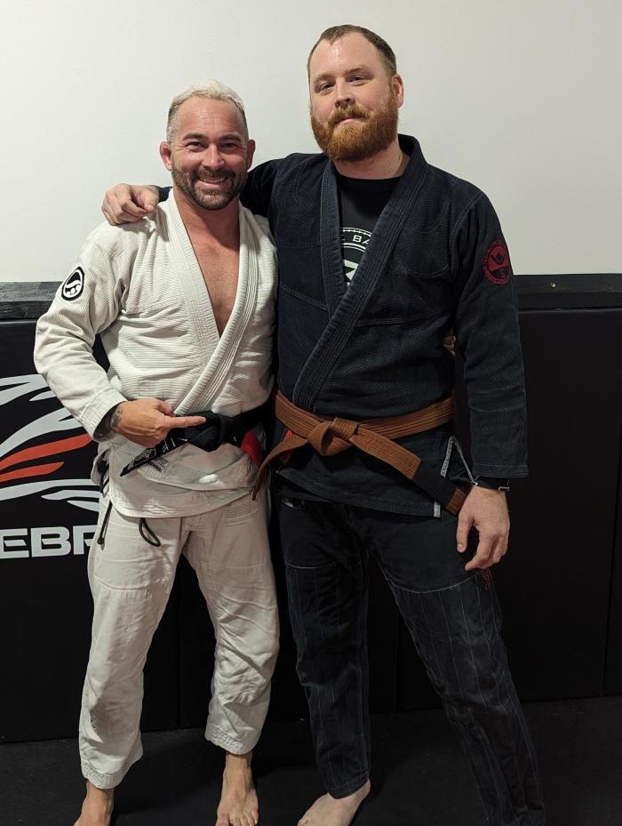 Brown belt · October 15, 2023 · Promoted by Ben Buttars