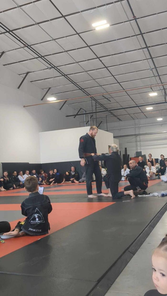 Brown belt · October 15, 2023 · Promoted by Ben Buttars