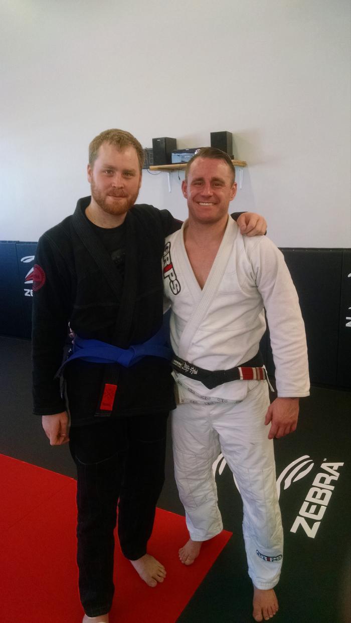 Blue belt · December 26, 2015 · Promoted by Mitch Coates