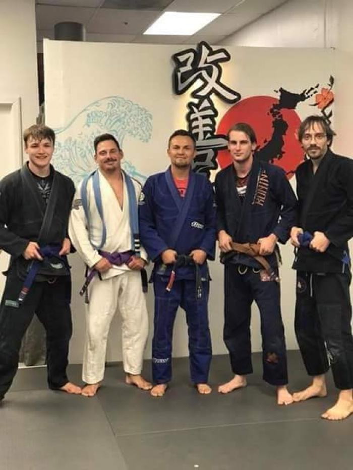 Brown belt · September 10, 2018 · Promoted by Anthony Hanks
