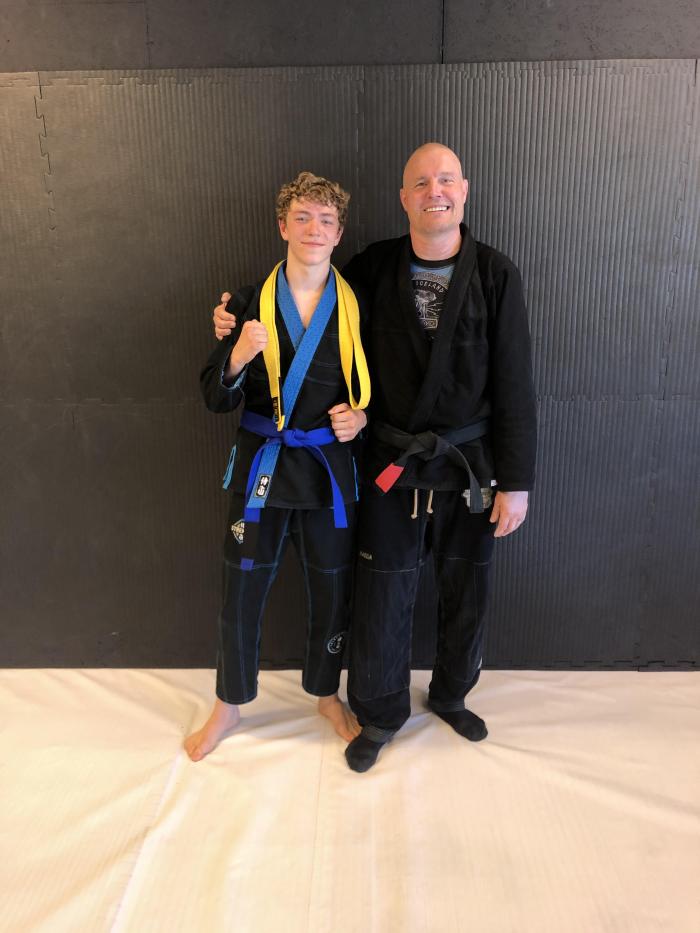 Blue belt · June 5, 2021 · Promoted by Åke Zaar