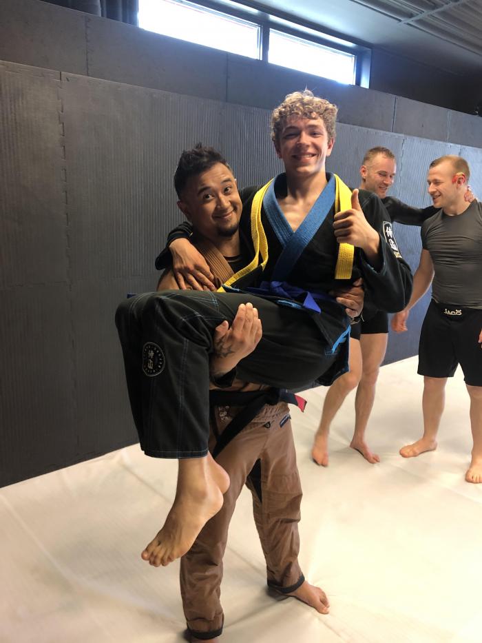 Blue belt · June 5, 2021 · Promoted by Åke Zaar