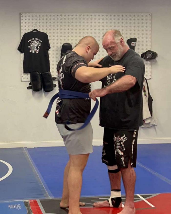 Blue belt · September 13, 2023 · Promoted by Phil Dunlap