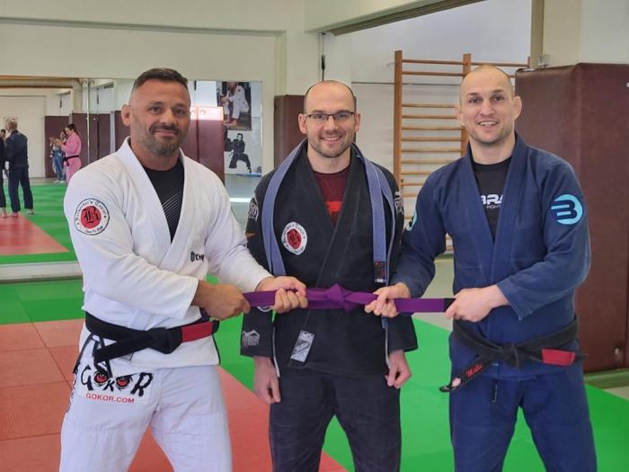 Purple belt · November 4, 2023 · Promoted by Michael Malischewski