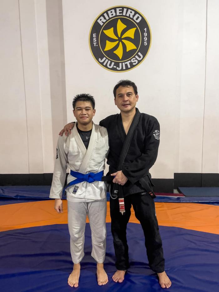Blue belt · July 30, 2022 · Promoted by Prof. Arthur Alvin Aguilar