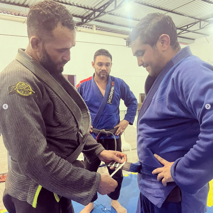 Blue belt · July 15, 2015 · Promoted by Heder Araújo