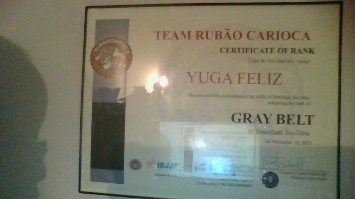 Gray belt · November 18, 2023 · Promoted by John Schell