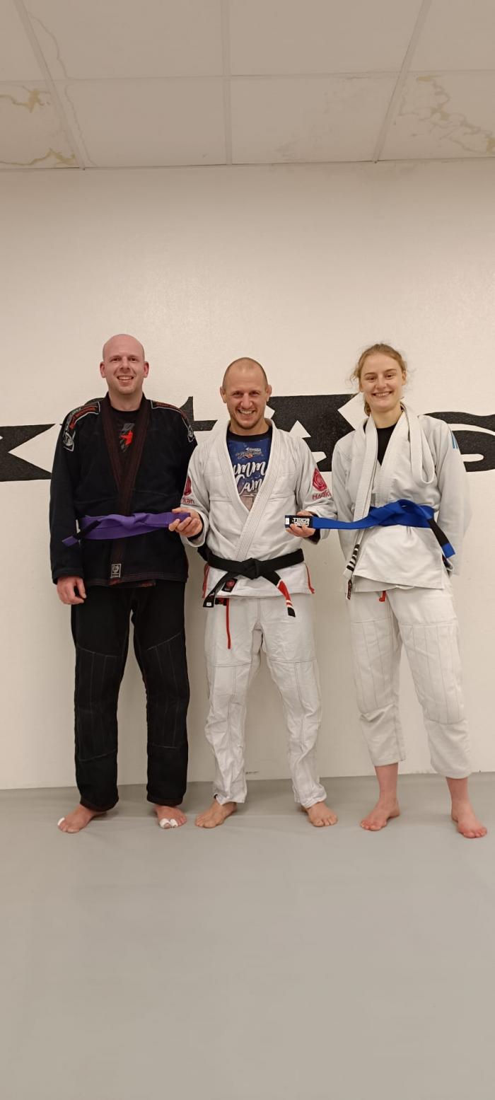 Blue belt · November 27, 2023 · Promoted by Matthias Bernard