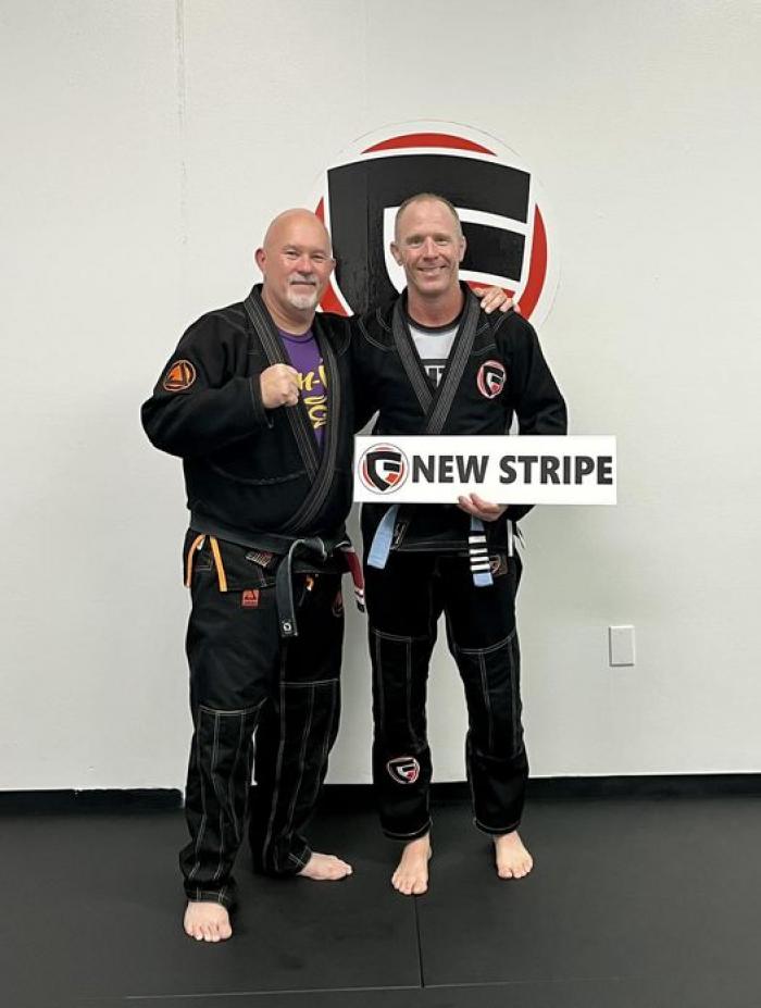 Blue belt · July 25, 2022 · Promoted by Lang Williamson