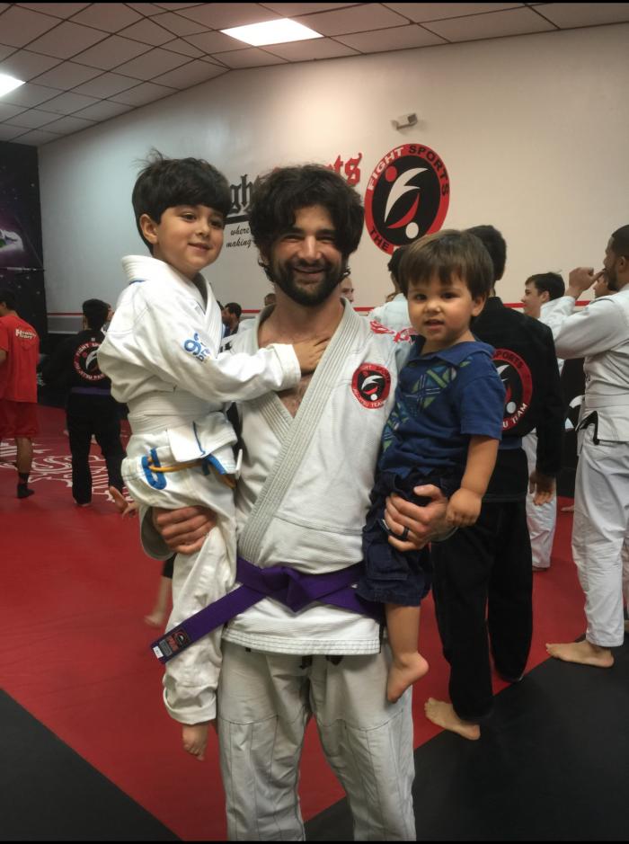 Purple belt · November 21, 2015 · Promoted by Leon Barrocas