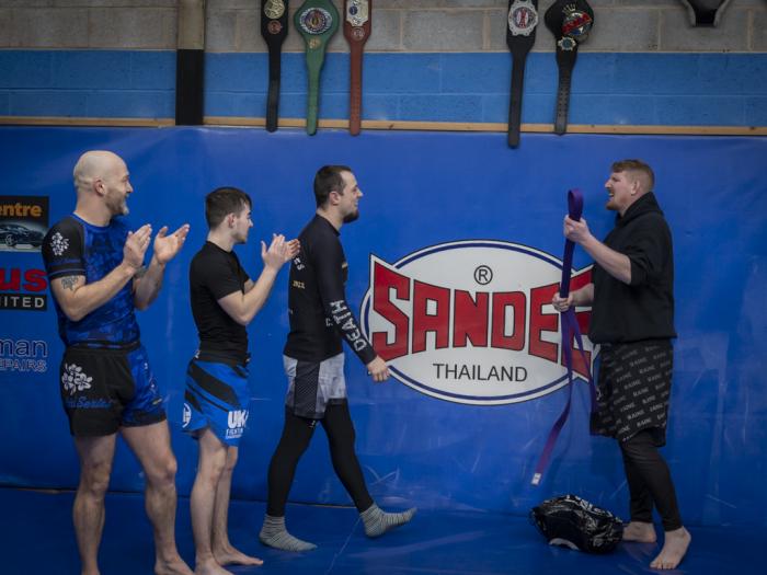 Purple belt · November 26, 2023 · Promoted by (Andy Aspinall via) Steven Henshall