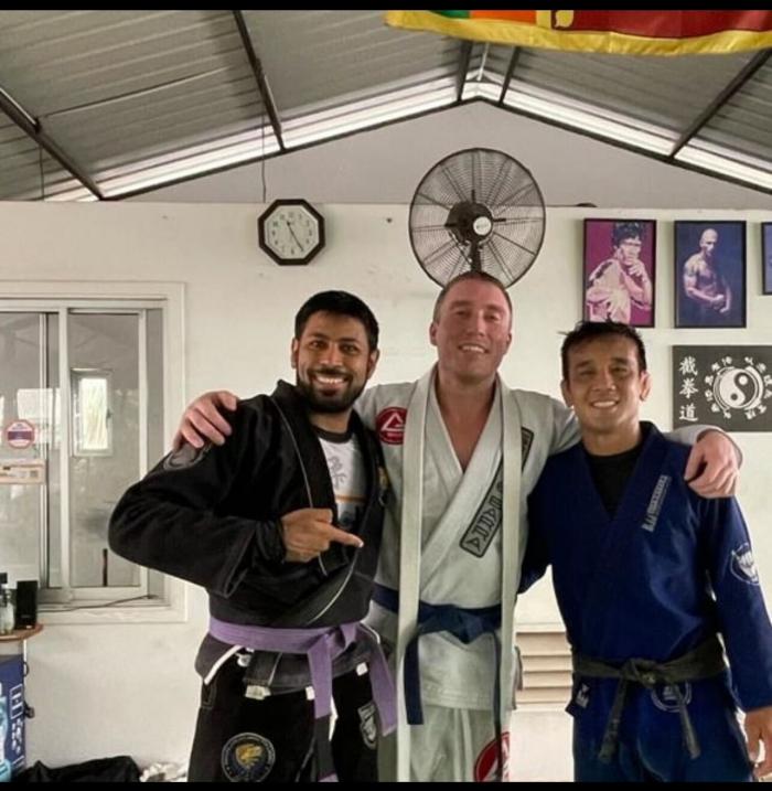 Blue belt · November 25, 2023 · Promoted by Tithira Perera