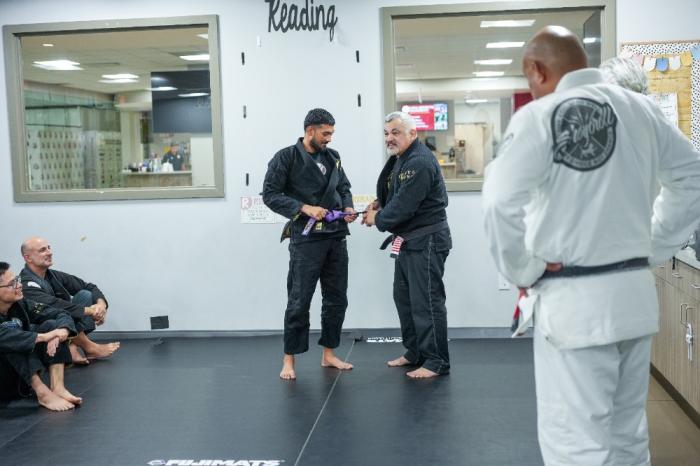 Purple belt · April 29, 2022 · Promoted by Ricardo Liborio