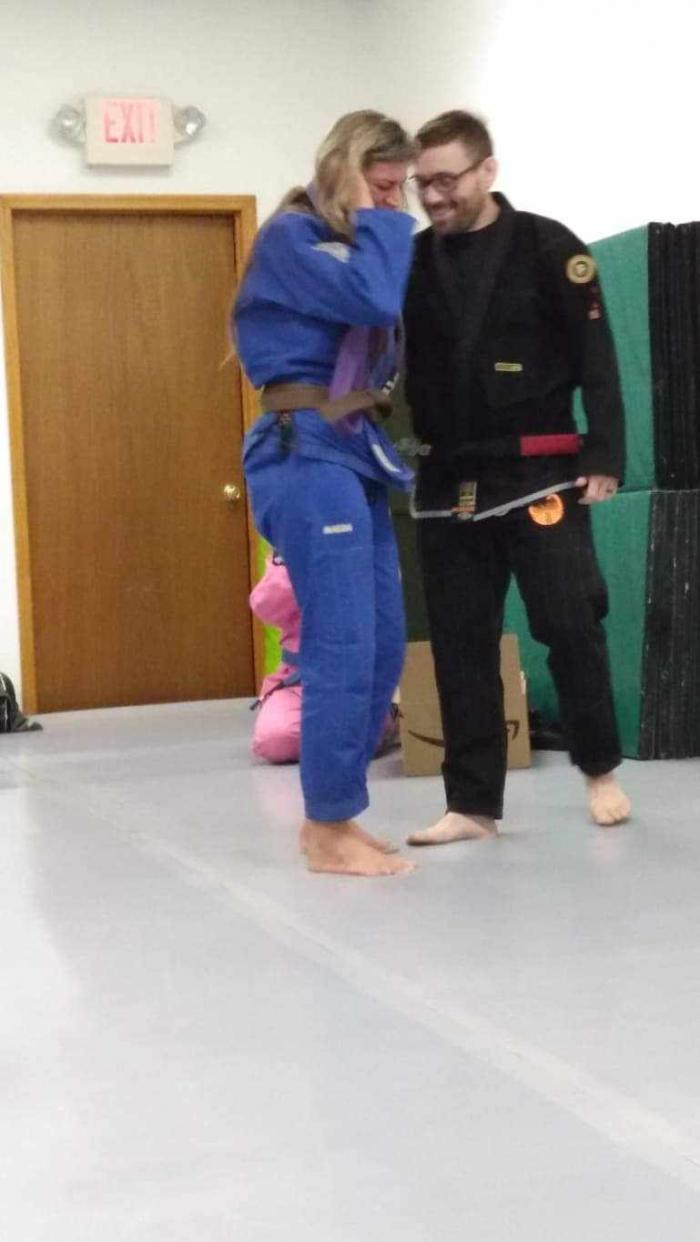 Brown belt · January 15, 2022 · Promoted by Jeremy Deskins