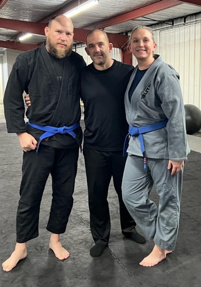 Blue belt · October 7, 2022 · Promoted by Coy Clements