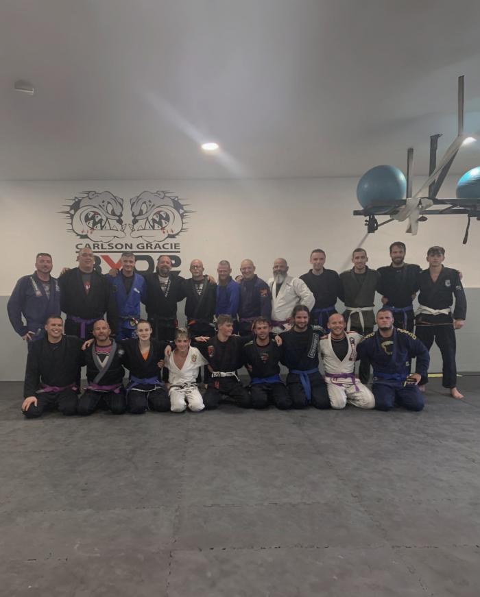 Training @Carlson Gracie in Győr, Hungary