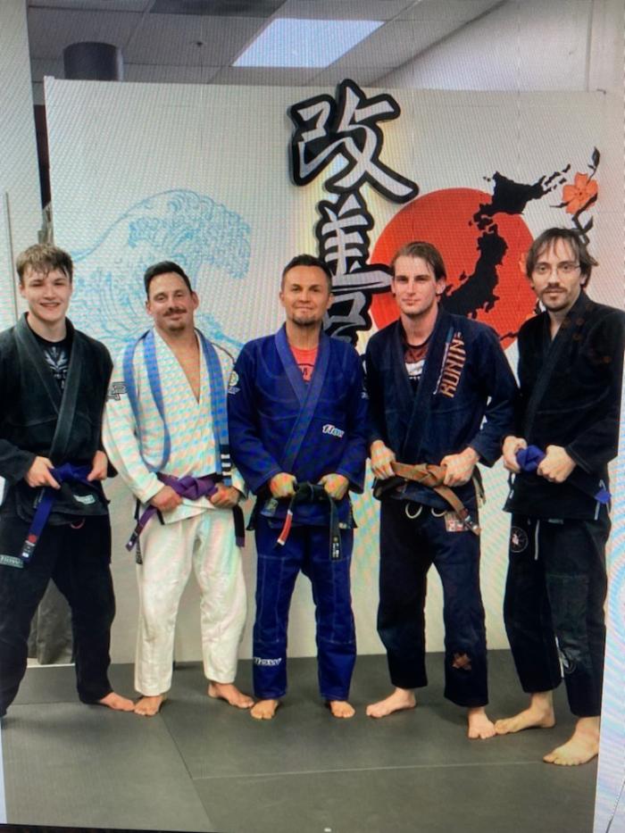 Purple belt · September 10, 2018 · Promoted by Anthony Hanks