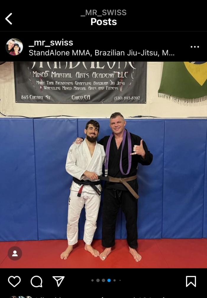 Brown belt · August 18, 2021 · Promoted by Brandon Ricetti