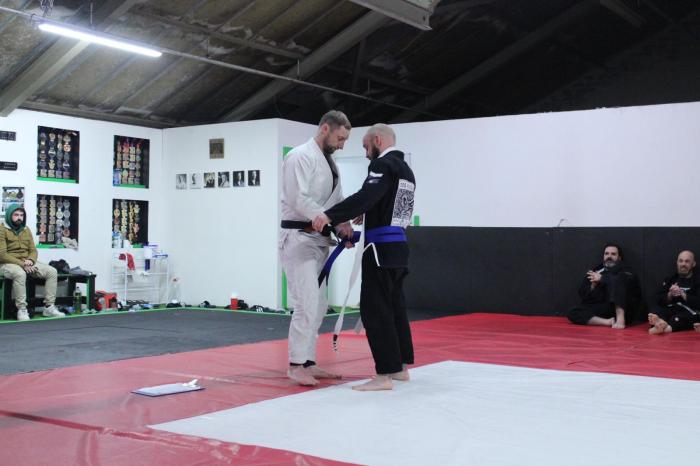 Blue belt · November 30, 2023 · Promoted by Pj Lucey