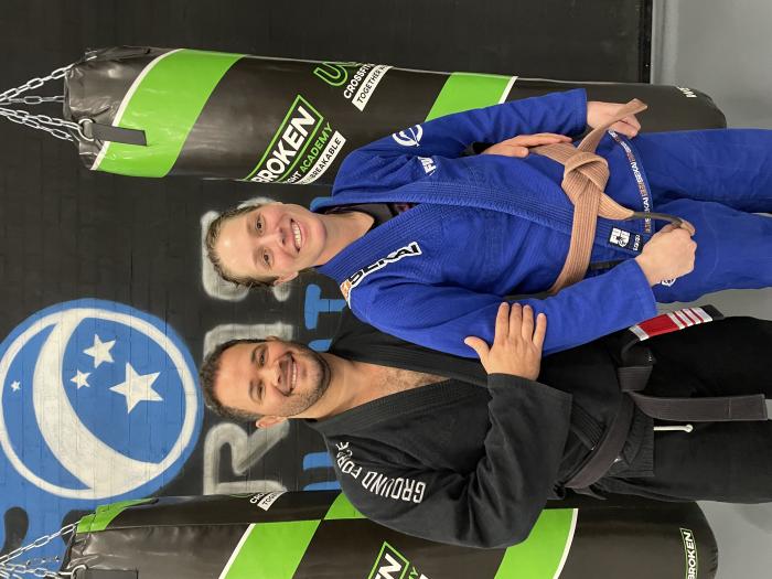 Brown belt · December 2, 2023 · Promoted by Zohair Abouchoaib