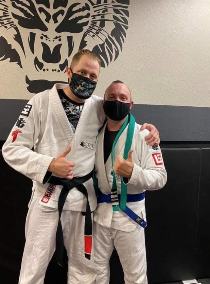 Blue belt · December 5, 2020 · Promoted by Preston Bludworth