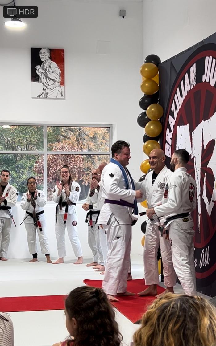 Purple belt · December 2, 2023 · Promoted by Roberto Godoi