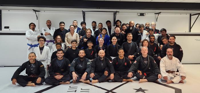 Our 2023 winter promotion and seminar with my Professor, Ataide Rafael on 12.1.2023 at my school Rollstar Jiu Jitsu Academy Maryland.
