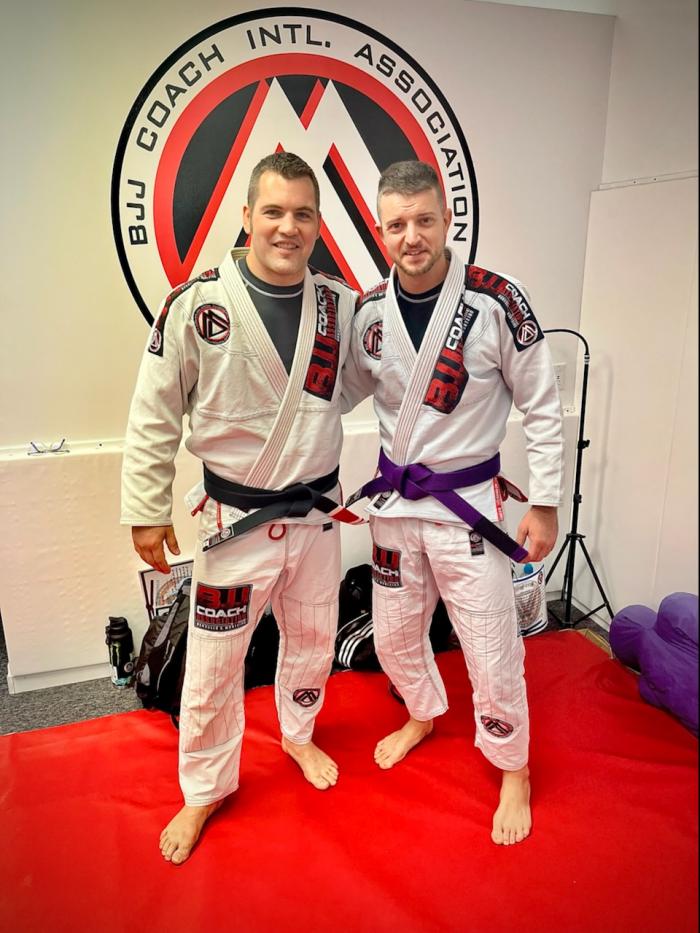 Purple belt · December 2, 2023 · Promoted by Grant Larsen