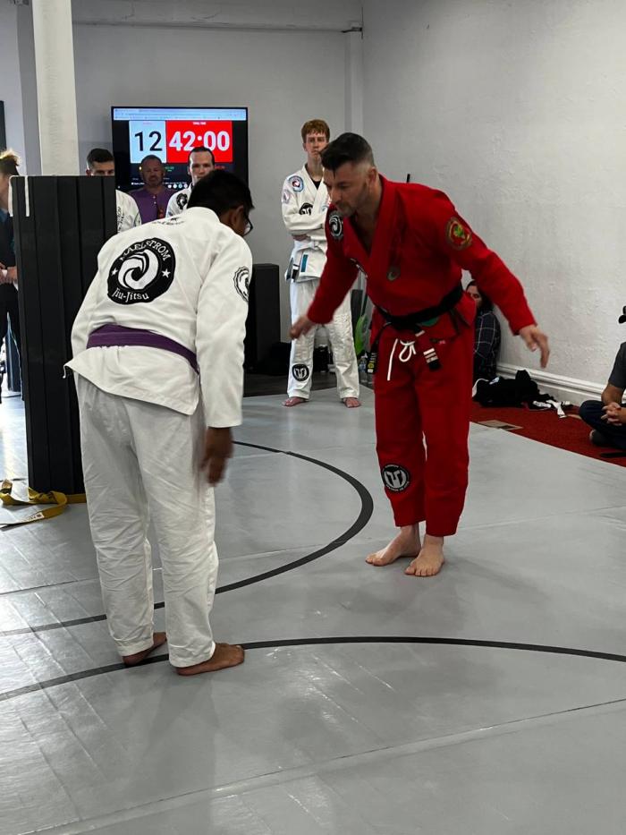 Purple belt · August 21, 2021 · Promoted by Jason Smith