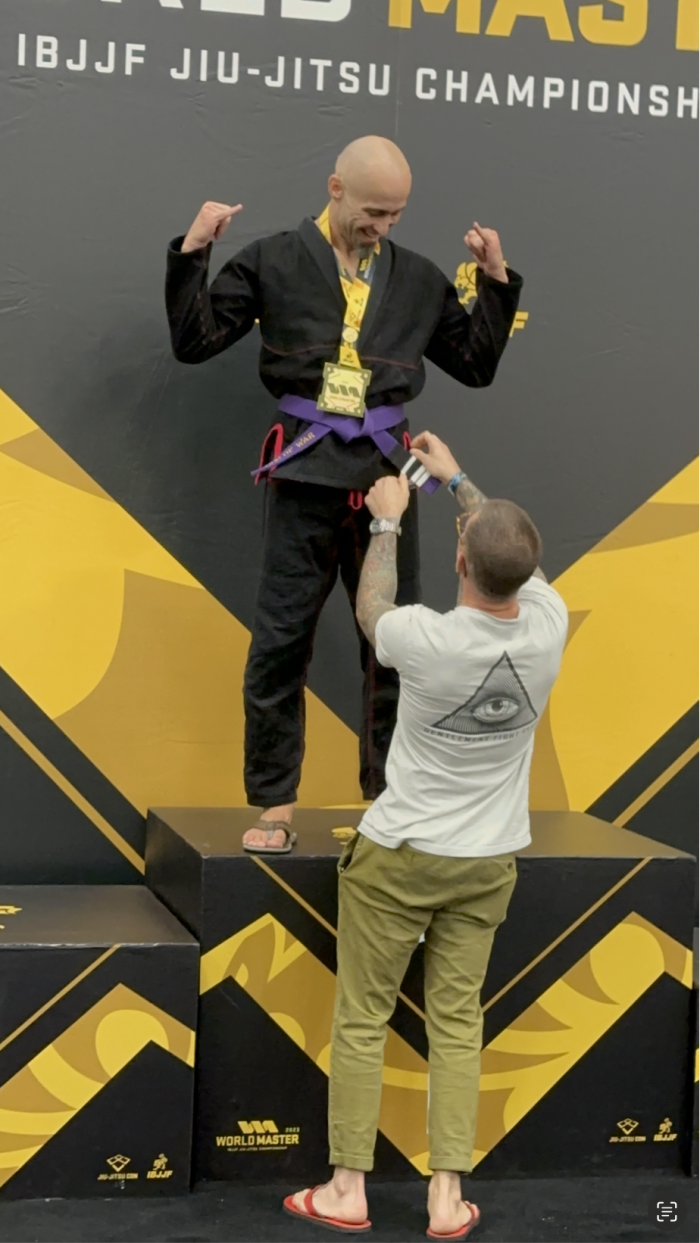 Purple belt · April 1, 2023 · Promoted by Michael Currier