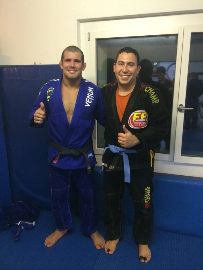 Blue Belt First Stripe Promotion