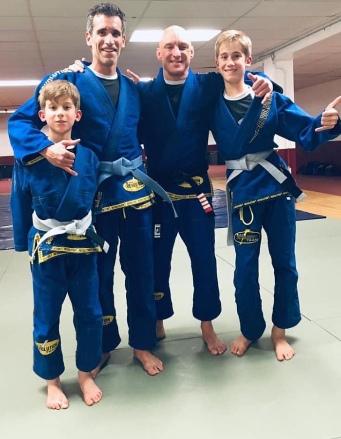 Blue belt · November 21, 2019 · Promoted by Robert Hugus