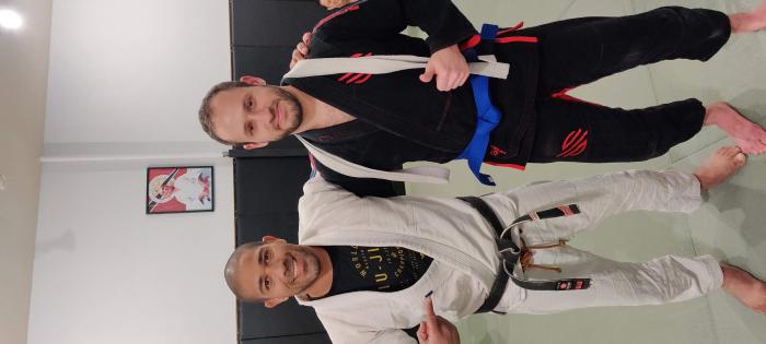 Blue belt · March 23, 2021 · Promoted by Romulo Melo
